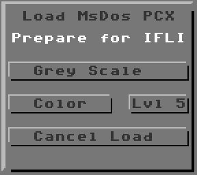 Lader PCX prepare for IFLI